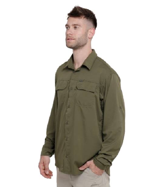 MONTAGNE – CAMISA HOMBRE RAVEN MANGA LARGA