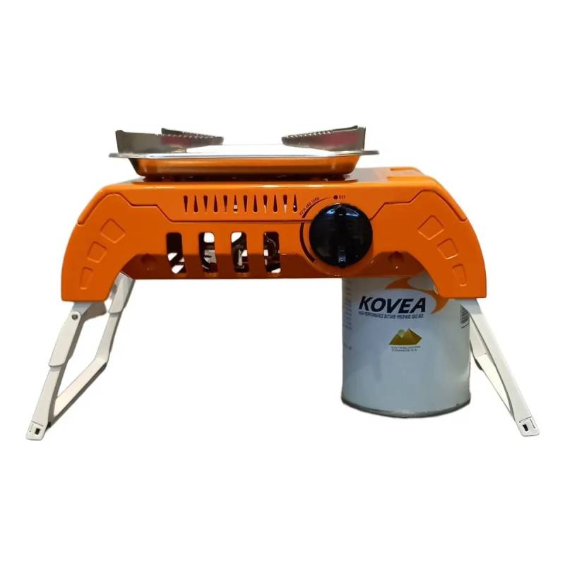 KOVEA – ANAFE CON PATAS PLEGABLES-GAS 230 ROSCA