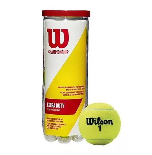 WILSON – TUBO DE PELOTAS TENIS X 3 CHAMPIONSHIP
