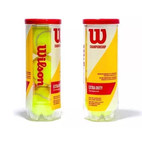 WILSON – TUBO DE PELOTAS TENIS X 3 CHAMPIONSHIP