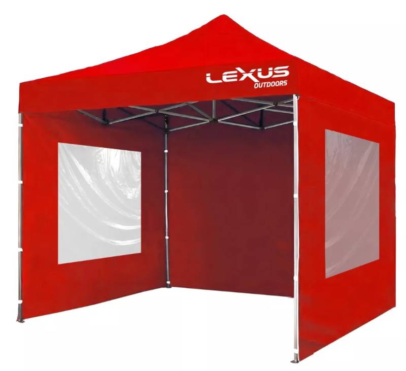 LEXUS – GAZEBO PLEGABLE 3X3 ACERO