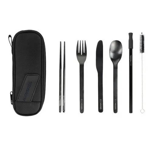 ECOVESSEL – JUEGO DE UTENSILIOS WANDER WARE X6