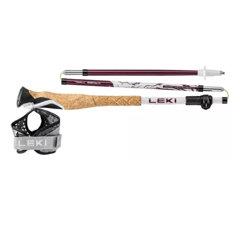 LEKI – PAR DE BASTONES CROSS TRAIL FX SUPERLITE COMPACT