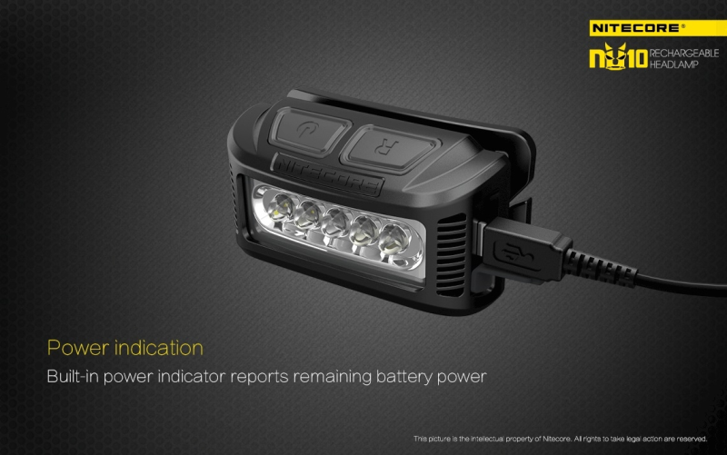 FENIX – LINTERNA NU10 RECARGABLE 160LM NITECORE