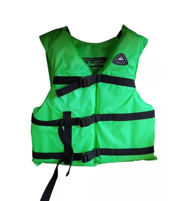 AQUATIC – CHALECO SALVAVIDAS UNIVERSAL 3 TIRAS TALLE S-M