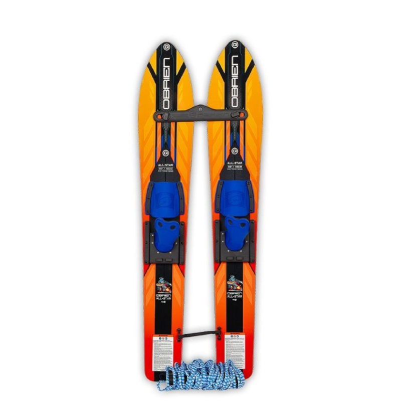 PAR SKI OBRIEN ALL STAR 46 :116CM; TALLE HASTA 36; DUAL TUNEL