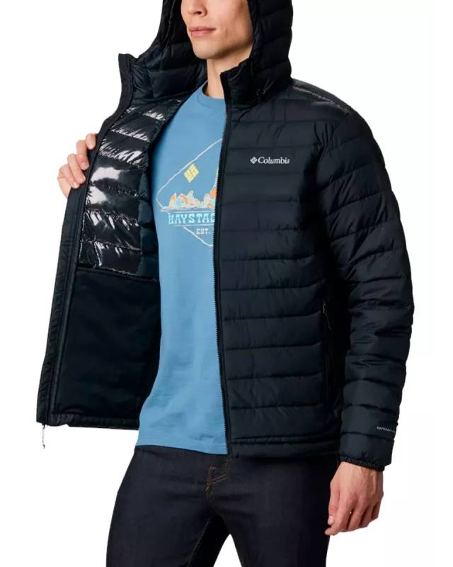 COLUMBIA – CAMPERA HOMBRE POWDER LITE HOODED JKT C/CAPUCHA (3)