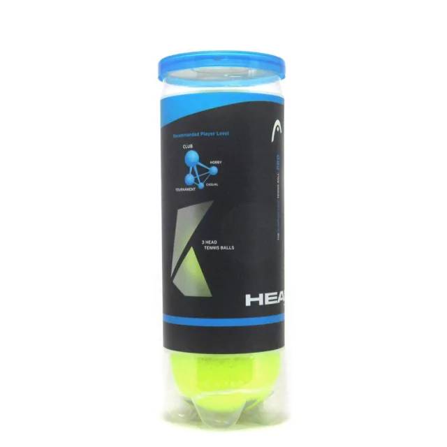 HEAD – TUBO DE PELOTAS X 3 PRO