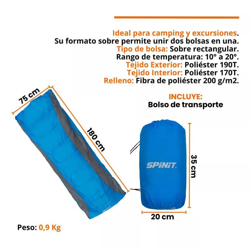 SPINIT – BOLSA DE DORMIR CLASSIC 2