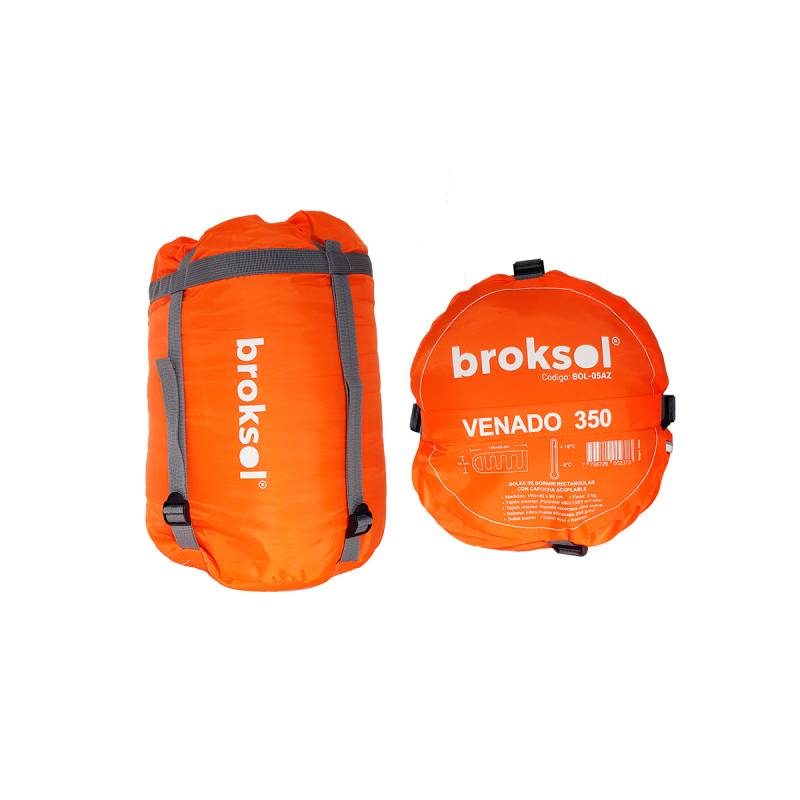 BROKSOL – BOLSA DE DORMIR VENADO 350 -8ºC