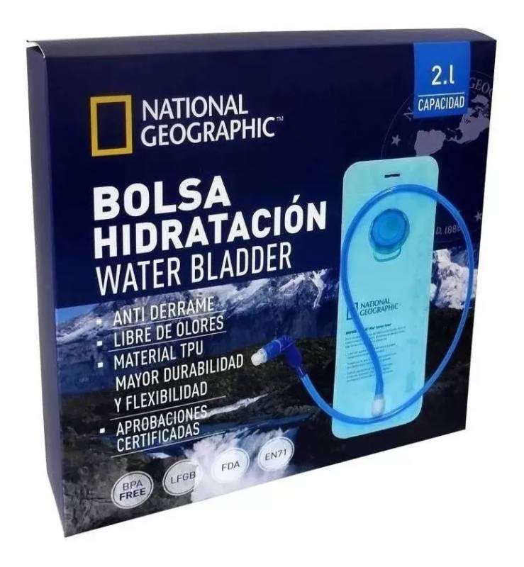 NATIONAL GEOGRAPHIC – BOLSA DE HIDRATACION 2L