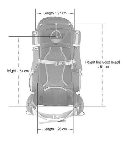 MOCHILA TECNICA 35+5 LT TRANGO SALINON