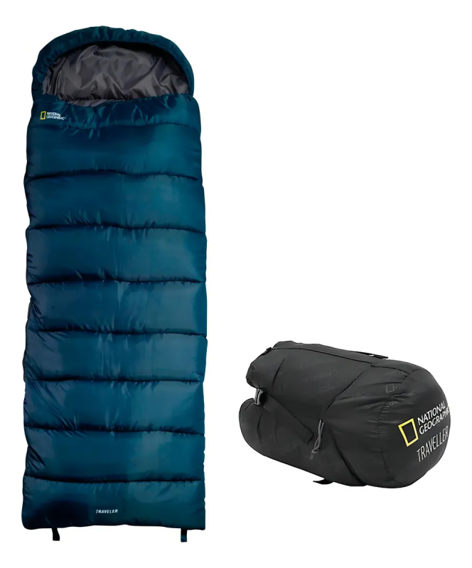NATIONAL GEOGRAPHIC – BOLSA DE DORMIR TRAVELER NATHIONAL GEOGRAPHIC -13ºC