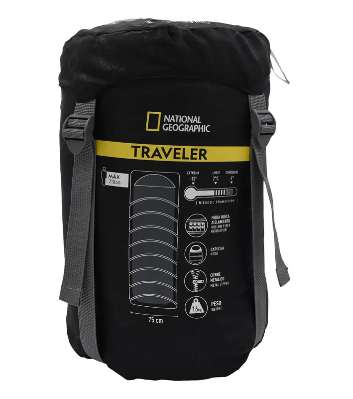 NATIONAL GEOGRAPHIC – BOLSA DE DORMIR TRAVELER NATHIONAL GEOGRAPHIC -13ºC (3)