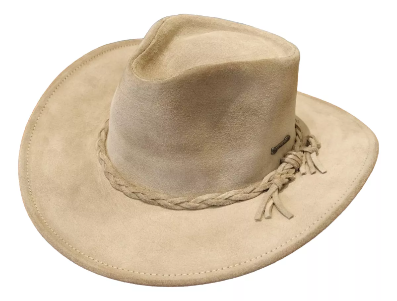 LAGOMARSINO – SOMBRERO AUSTRALIANO CUERO NOBUCADO