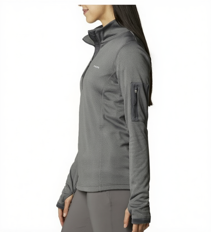 COLUMBIA – BUZO DAMA PARK VIEW HALF ZIP