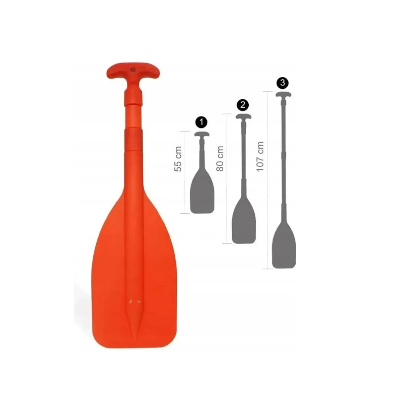 AQUA LUNG – PALA BICHERO MINI TELESCOPICA NARANJA TW