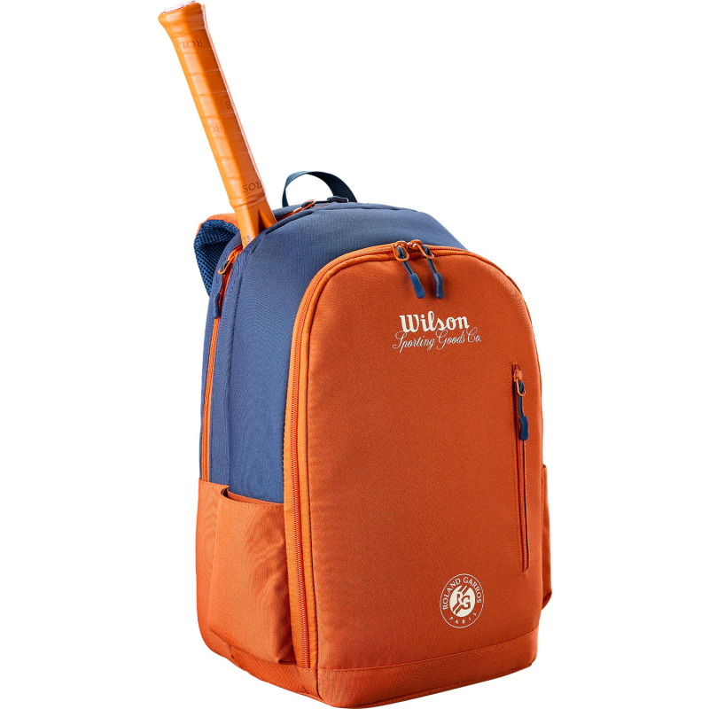 WILSON – MOCHILA ROLAND GARROS 2026 TEAM TENIS LADRILLO/AZUL (2)
