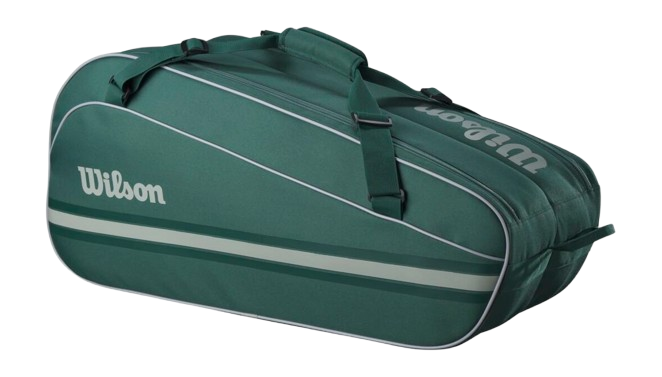 WILSON – RAQUETERO 6PK TEAM RACKET BAG 2025 GREEN