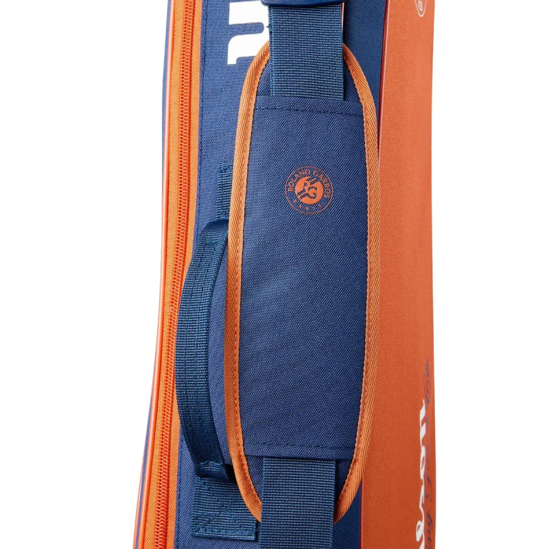 WILSON – RAQUETERO ROLAND GARROS 3PK 2026 TEAM NARANJA/AZUL (2)