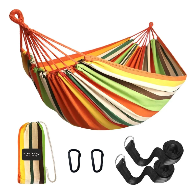 HASLIBERG – HAMACA PARAGUAYA CAMPING CORREA PREMIUM