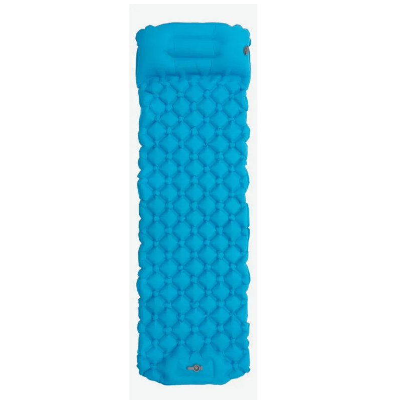 HASLIBERG – COLCHONETA INFLABLE ULTRALIGERA BOMBA INTEGRADA