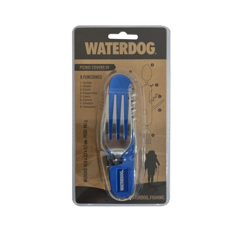 PICNIC COVERS 8 FUNCIONES WATERDOG ALUMINIO