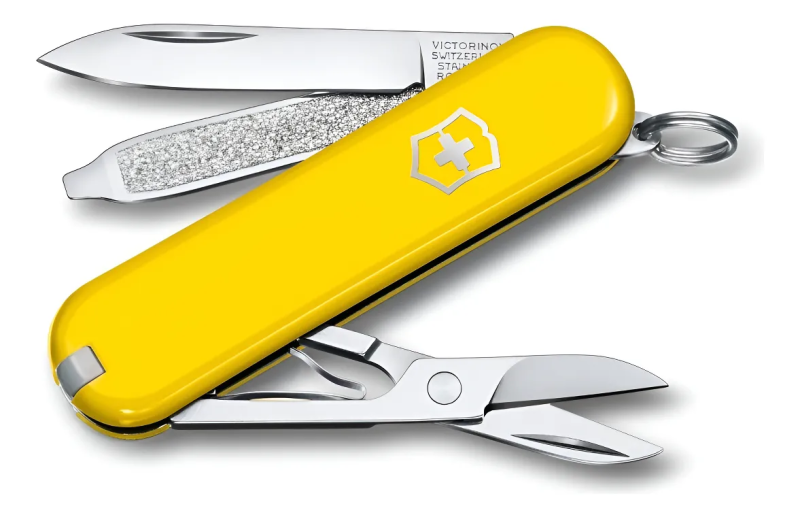 VICTORINOX – CORTAPLUMA LLAVERO CLASSIC SD COLORS 7 USOS