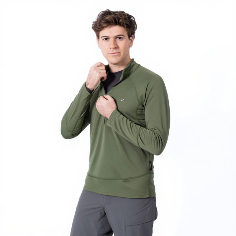 RAFFIKE – BUZO HOMBRE SPIRIT 1/2 CIERRE