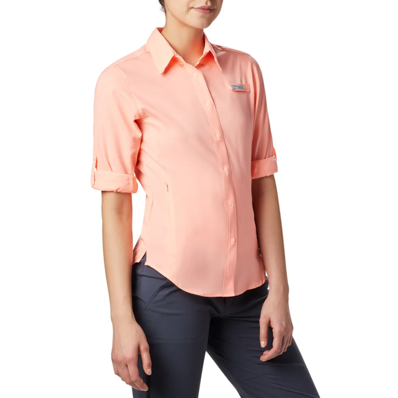 COLUMBIA – CAMISA DAMA TAMIAMI L/S PFG